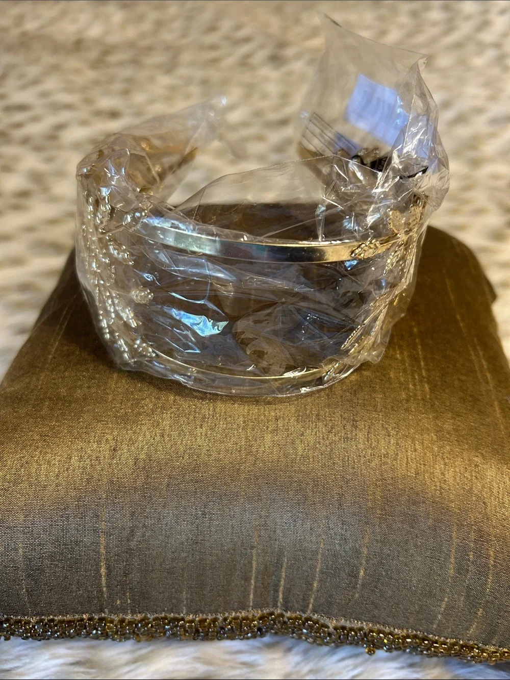 Gold Leaf Decorative Headband - Women Accessories